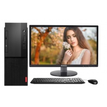联想（Lenovo）启天B415系列 M4650升级版商务办公台式机电脑 【标配】G4560 4GB 1TB 核显 单主机+21.5英寸IPS显示器